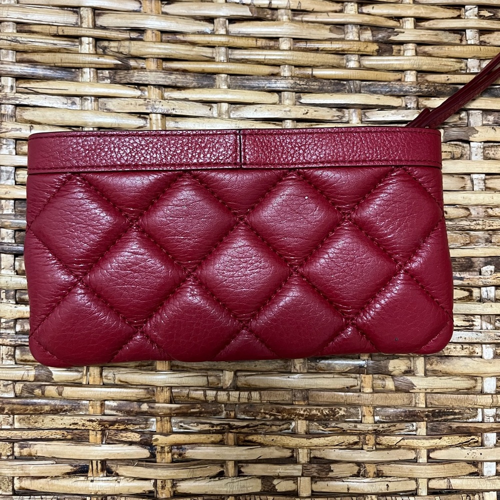 Kate Spade red large wristlet - Picture 2 of 4